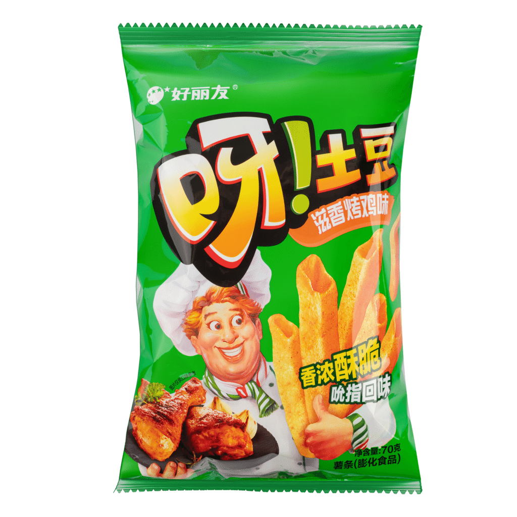 呀!土豆 滋香烤雞味 70g HLY Potato Chips - Roast Chicken Flavour