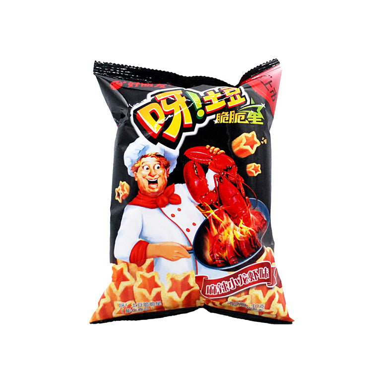 [新品] Orion Potato Chips - Crayfish Flavour 70g 好丽友 呀 ! 土豆 麻辣小龍蝦味