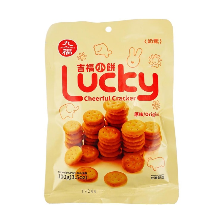 [新品] 九福吉福小餅 100g NC Lucky Cheerful Cracker