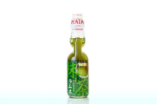 [限時優惠] HATA Ramune Drink - Matcha 200ml 日本波子汽水 抹茶味