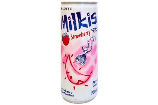 [新品] Milkis 牛奶乳酸飲品(草莓) 250ml Milkis Milk & Yogurt Strawberry Flavour