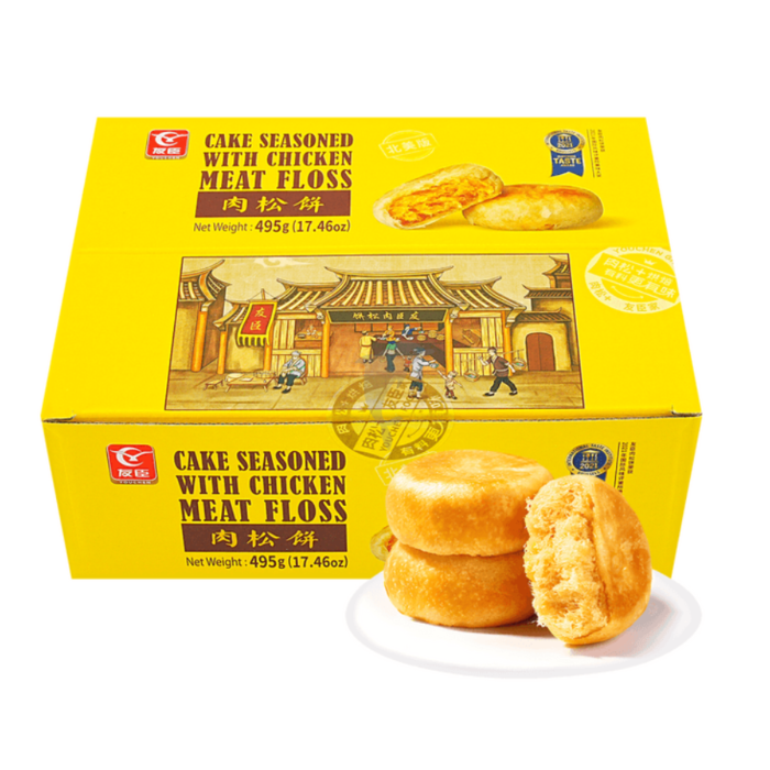 [新品] 友臣 肉鬆餅 495g YC Chicken Floss Cake