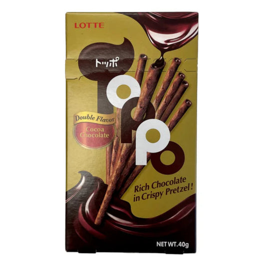 樂天 百力滋 巧克力味 40g Lotte Toppo Pretzel Cocoa Chocolate