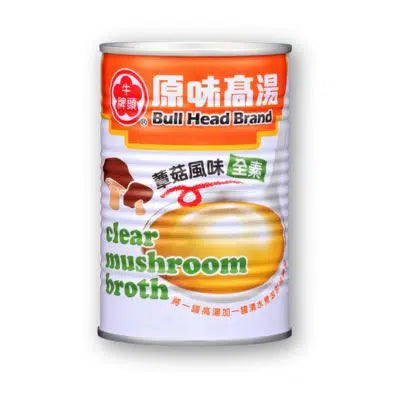 [新品] 牛頭牌 原味高湯 - 蕈菇風味 411ml BH Clear Mushroom Broth