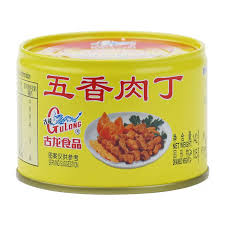GL Spicy Pork Cubes 142g 古龙 五香肉丁