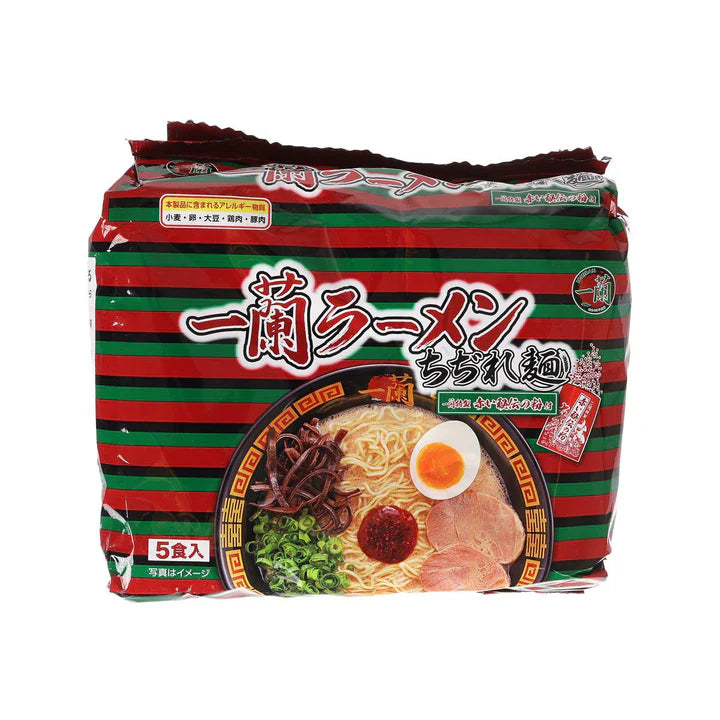 [新品] 一蘭拉麵卷麵 5人前 665g Ichiran Ramen Curly Noodles (5 Servings)