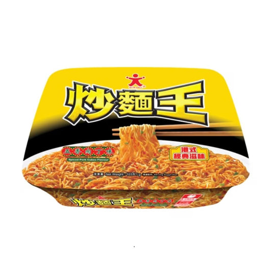 公仔 炒麵王 - 五香肉丁味 103g  Doll Fried Noodle - Spiced Pork Cube