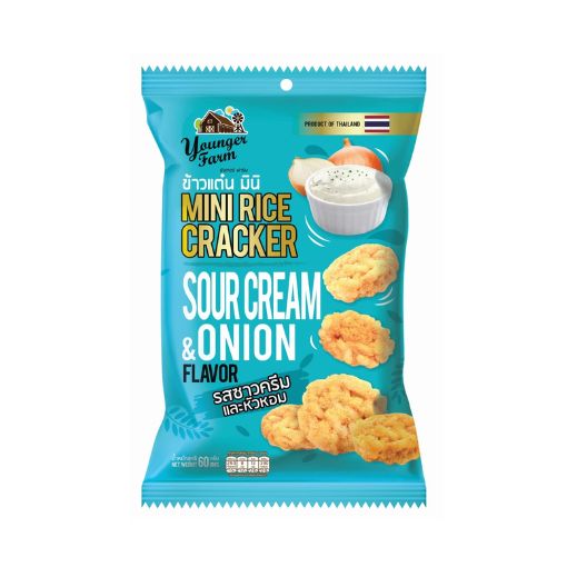 [新品] YF 小酥餅 - 酸奶洋蔥味 60g YOUNGER FARM Mini Cracker - Sour Cream & Onion