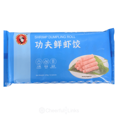 [LIMITED TIME OFFER] 功夫 鮮蝦餃 105g Kung Fu Shrimp Dumpling Roll