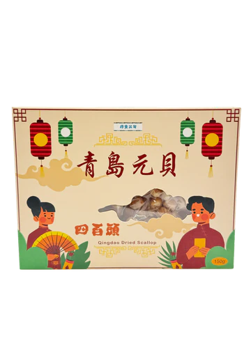 青島 元貝/乾瑤柱 400頭 150g庄