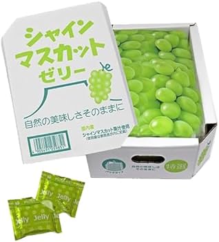 [新品] 日本100%果汁啫喱 - 青葡萄 100% Fruit Juice Jelly - Shine Musat