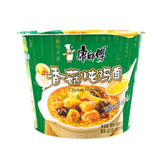 KSF Noodles Chicken & Mushroom Flavour ( Bowl ) 105g 康师傅 香菇炖鸡面 桶装