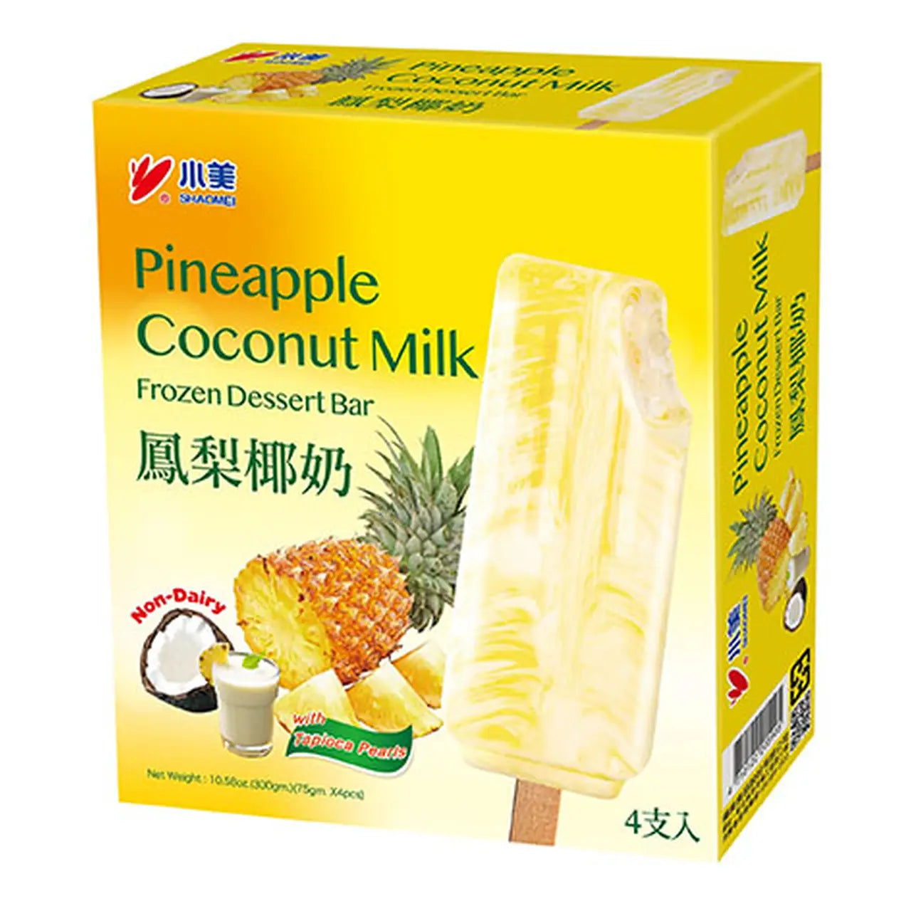[新品] 小美雪糕-鳳梨椰奶 300g SM Pineapple Coconut Milk Ice Bar
