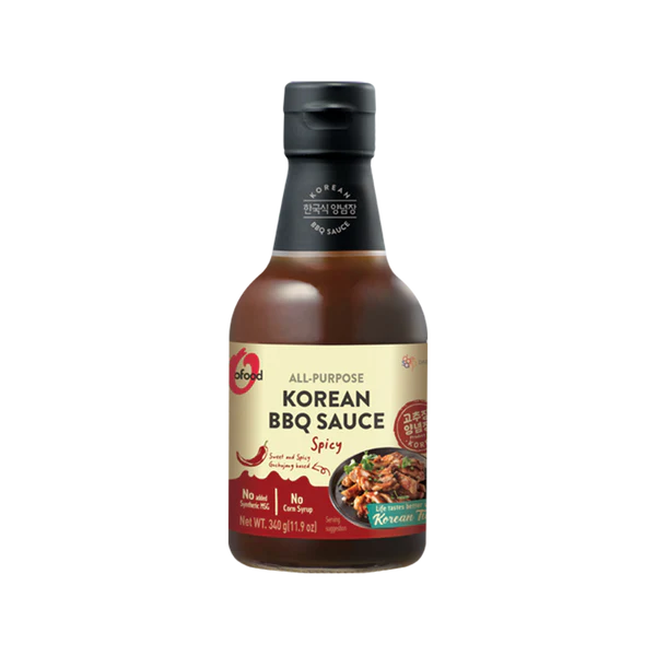 [新品] O'Food 燒烤醃料(辣味) 340g O'Food Korean BBQ Sauce Spicy