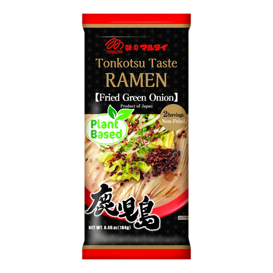 [新品] 丸太 鹿兒島拉麵 2人份 184g Marutai Plant Based Tonkotsu Taste Ramen Kagoshima 2 Servings