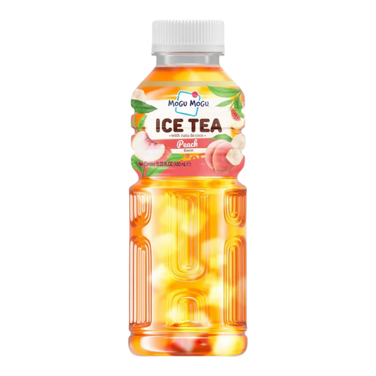 [新品] Mogu Mogu 蜜桃茶 450ml Mogu Mogu Nata De Coco Drink Peach Ice Tea