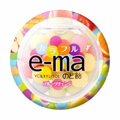 UHA e-ma Fruit Mini Refreshing Candy 33g UHA e-ma 彩虹糖