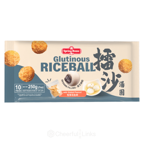 [新品] 第一家 芝麻擂沙湯圓 250g Spring Home Rice Ball Sesame with Grated Peanut