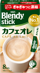[新品] 日本咖啡歐蕾棒 8條裝 65.6g AGF Cafe Au Lait 8 Sticks