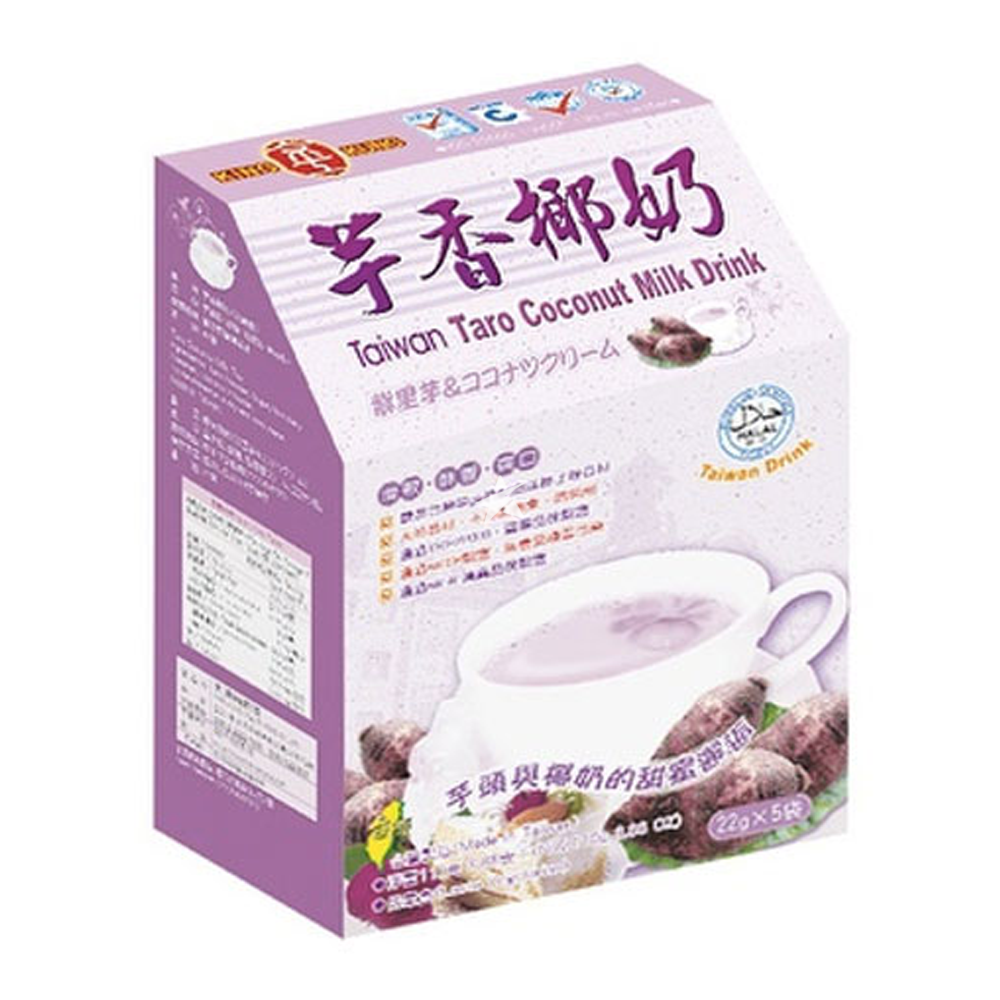 [新品] 京工 芋香椰奶 110g (22gx5) KK Taro Coconut Milk