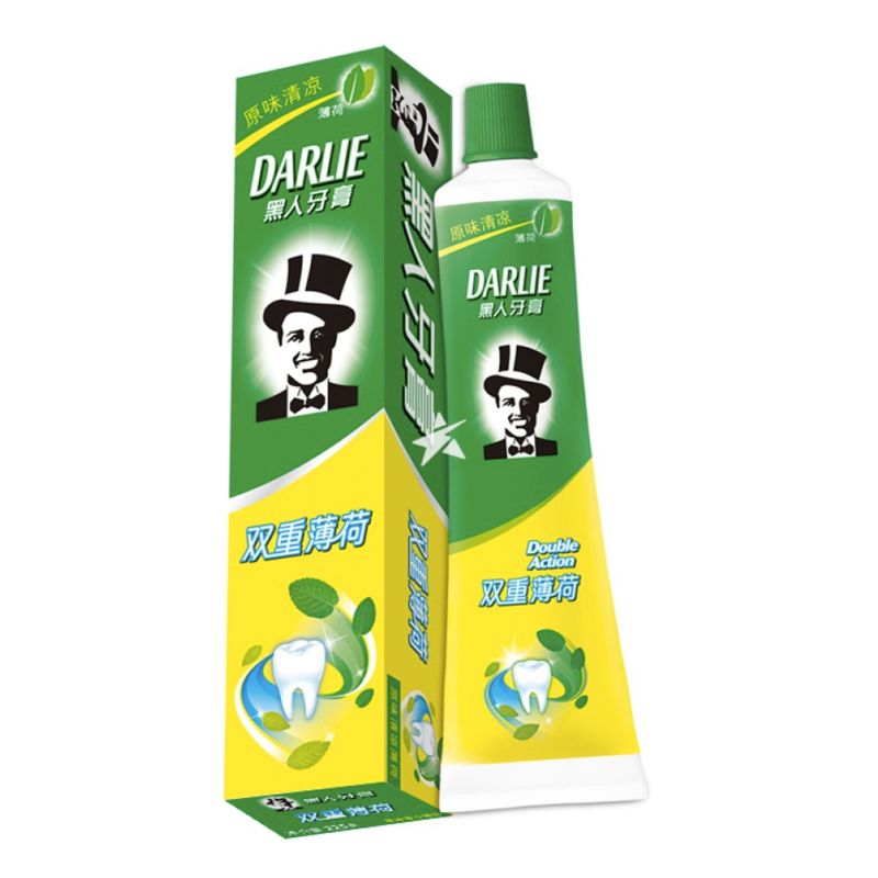 Darlie Double Mint Toothpaste 90g 黑人 雙重薄荷牙膏