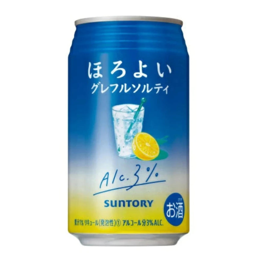 Suntory Horoyoi Cocktail ( Grapefruit and Salt ) Alc. 3% 350ml  三得利 柚子鹽味氣泡酒 Alc. 3%