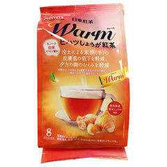 Nittoh Instant warm ginger black tea 8x9.5g 日東紅茶 溫薑紅茶