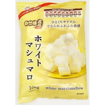 [Promotion Price] Japan White Marshmallow 100g 日本自然味良品 綿花糖