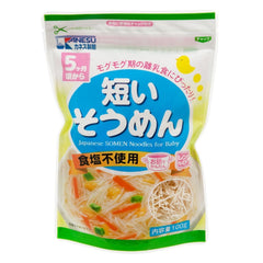 Anesu Japanese Somen Noodles for Baby 100g AS 日本無鹽嬰兒蔬菜短挂麵