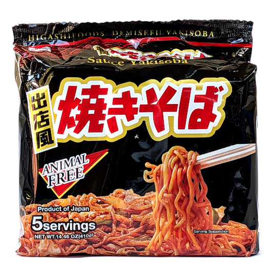 [新品] 日本東丸炒麵 5人前 410g Higashimaru Stir-Fried Noodles (Yakisoba) 5 Servings