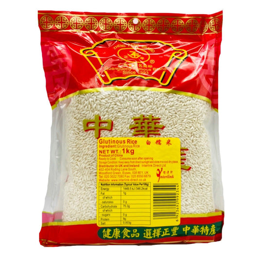 ZF Glutinous Rice 1kg 正丰 白糯米