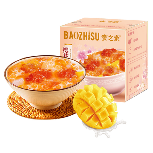 [新品] 寶之素 櫻花白桃甘露 168g BO Cherry Blossom White Peach Dessert