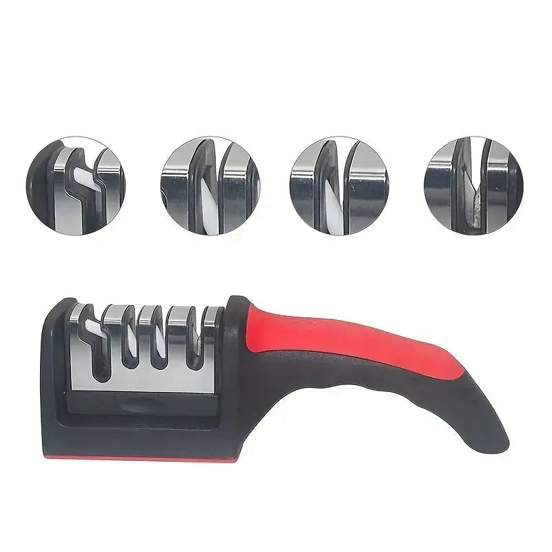 4 in 1 Knife & Scissors Sharpener / 4 合 1 磨刀器