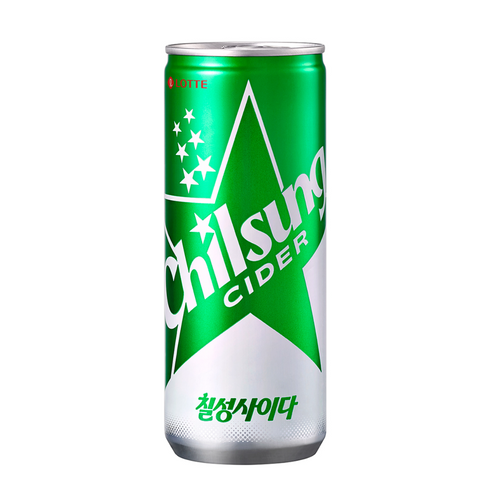 [新品] Lotte 檸檬梳打飲品 250ml Lotte Chilsung Lemon Lime Soda