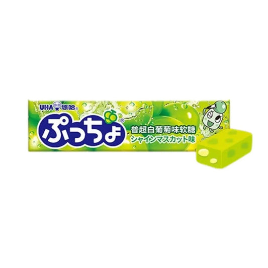 [新品] 悠哈 普超白葡萄味軟糖 50g UHA Soft Candy (White Grape Flavour)