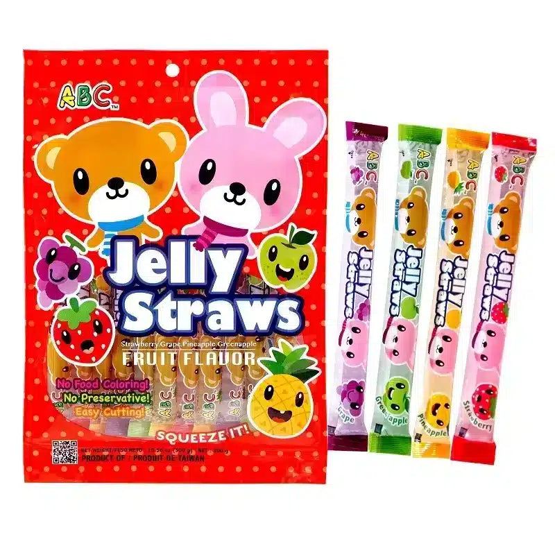 [新品] ABC 果凍條 300g ABC Jelly Straws