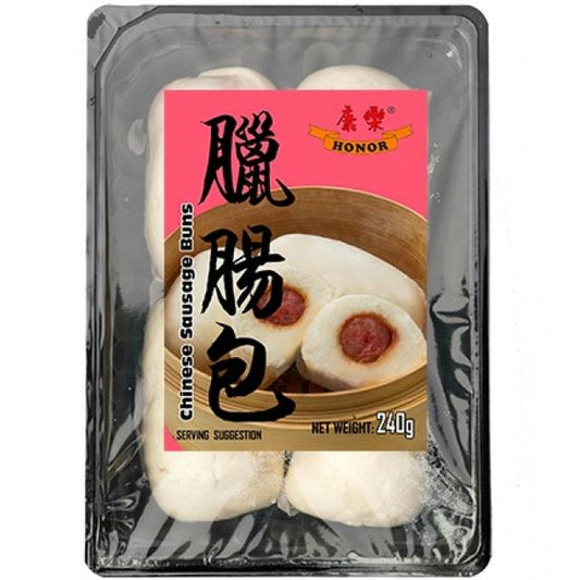 HR Chinese Sausage Bun 240g 康乐 臘腸卷