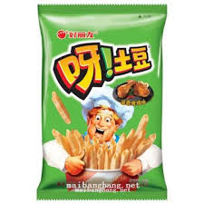 Orion Potato Chips Roast Chicken Flavour 40g 好丽友 呀 ! 土豆 滋香烤鸡味