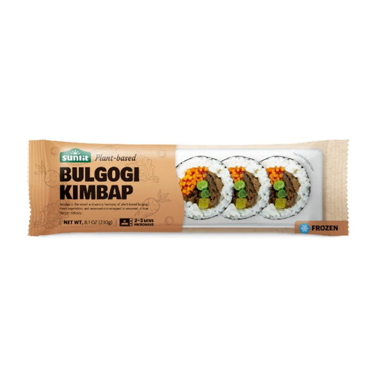 [新品] 韓式烤肉飯捲 (植物肉) 230g Sunlit Bulgogi Kimbap (Plant-based)