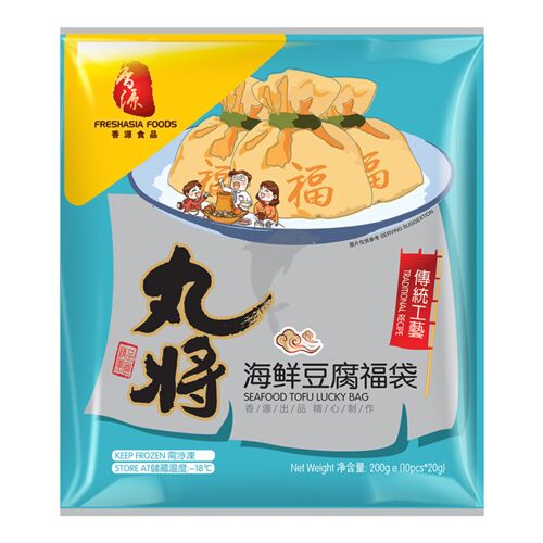 WJ Seafood Tofu Lucky Bag 200g 丸将 海鮮豆腐福袋