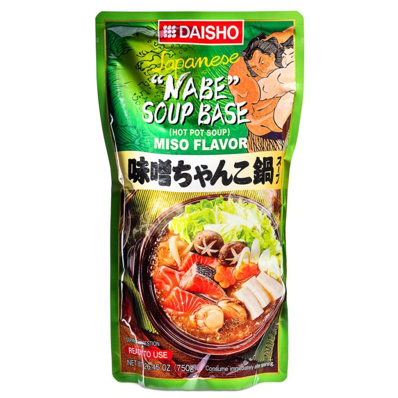 日本相撲火鍋味噌火鍋湯底 750g Daisho Miso Hot Pot Soup Base
