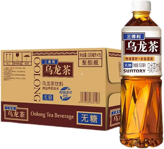[箱價] 三得利 烏龍茶 (無糖) 15x500ml Suntory Oolong Tea Sugar Free