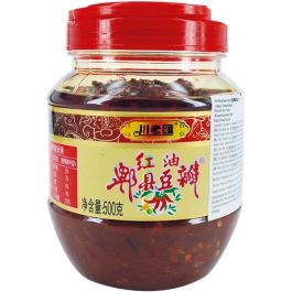 CLH Hot Broad Bean Paste with Chilli Oil 500g 川老汇 红油郫县豆瓣