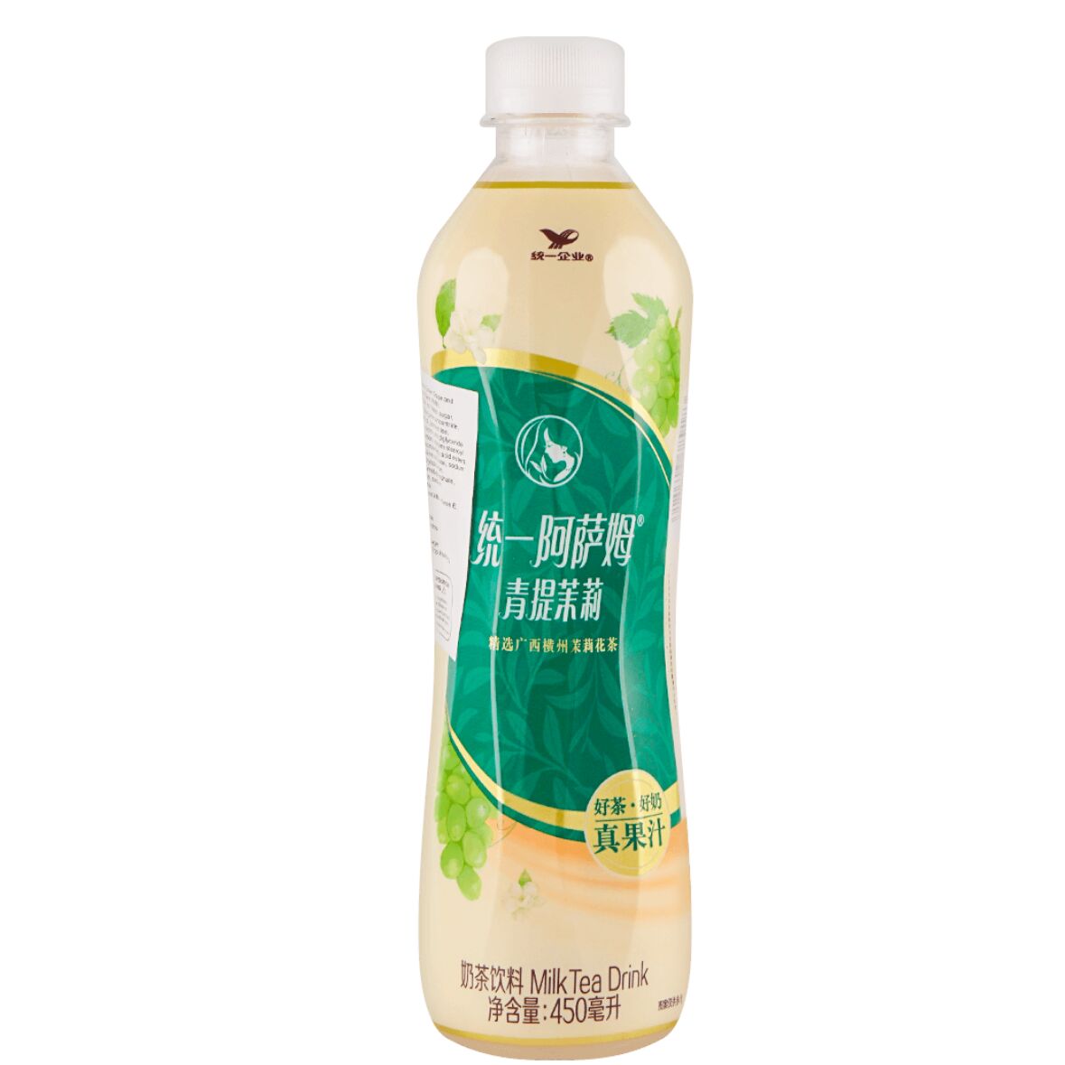 [新品] 統一 阿薩姆青提茉莉奶茶 450ml Uni Milk Tea - Grape and Jasmine Assam Tea