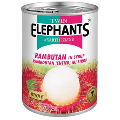 [Promotion Price] TE Rambutan in Syrup 565g 雙象 糖水紅毛丹