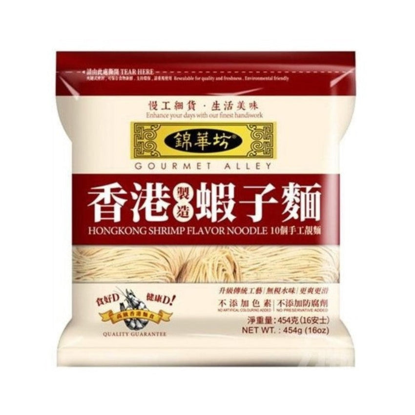 [新品] 錦華坊 蝦子麵 454g AAA Dried Noodle Shrimp Flavour