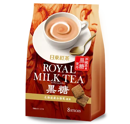 [NEW] 日東紅茶 黒糖奶茶 8包入 Nittoh Black Tea Royal Milk Tea Brown Sugar