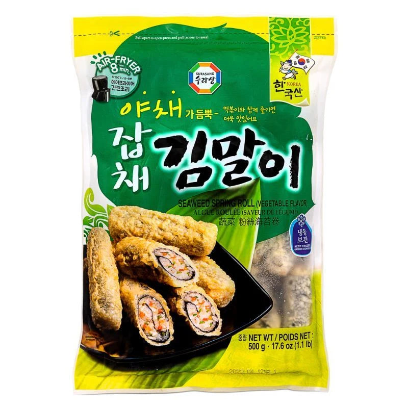 [NEW] 韓式蔬菜粉絲海苔卷 500g Surasang Seaweed Vegetable Roll