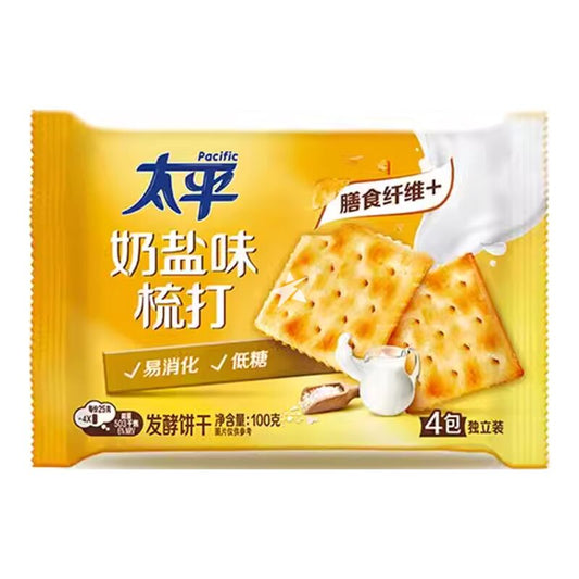 [新品] 太平 奶鹽梳打餅 100g TP Crackers - Salted Flavour