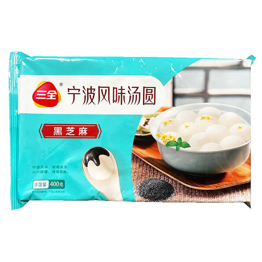 [新品] 三全 黑芝麻湯圓 400g SQ Glutinous Rice Balls with Black Sesame Filling